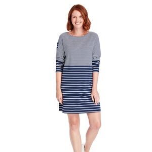 Vineyard vines Mixed Stripe Long-Sleeve Knit Dress size medium